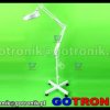 Lampa z lupą 3D (3 dioptrie) 22W na statywie z kółkami