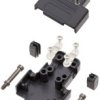 encitech 6355-0068-01 Obudowa złącza D-SUB TRI-P-09-HDP15-K, tworzywo sztuczne, 1 szt.