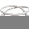 Kabel krosowy patchcord S/FTP (PiMF) kat.6A LSZH szary 0,5m 91576