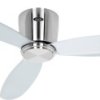 CasaFan ECO PLANO II 112 BN-SI WiFi Flügel silber Wentylator sufitowy 13 W (Ø x W) 112 cm x 160 mm chrom (szczotkowany)