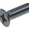 Wkręt; WSKM258; M2,5; 6mm; 8mm; stożkowy; philips (+); stal ocynkowana; RoHS