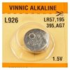 Bateria alkaliczna AG7, GP195, LR57, L0927; Vinnic