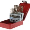 Zestaw wierteł Dormer Wiertło kręte HSS-E 19 szt. Zestaw wiertarki Jobber