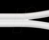 67748 Loudspeaker cable 2x1.5 mm² , 25 m white CCA