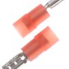 Konektor płaski Żeński 2.8 x 0.8mm 0,5 → 1,5 mm², 22 → 16 AWG długość 19.6mm Izolacja: Izolowane Cyna