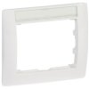 SISTENA LIFE Ramka Arctic 1 pojedyncza z polem opisowym 771013 LEGRAND