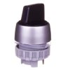 Przełącznik 3 położeniowy pokrętło 22mm czarny 2Z bez samopowrotu SP22-P3-CZ-20