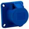 Gniazdo przemysłowe tablicowe proste 16A 3p 250V/FE/ IP44