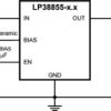 1.5-A, low-VIN (0.98-V), ultra-low-dropout voltage regulator with enable