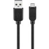 Kabel Usb 2.0 Hi-Speed, Czarny - Długość Kabla 0.15 M