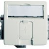 Płytka czołowa, RJ45, Biały