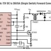 Single Switch PWM Controller with Auxiliary Boost Converter