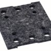 Płyta szlifierska 110 x 100 mm, z filcu Bosch Accessories 2608601442