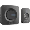 Eaxus 4260634743568 Wireless Doorbell 200m Range 52 Melodies LED IP56