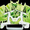 2002-6307 Protective earth terminal block, 3-wire, diameter 0.25 - 2.5 mm,