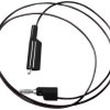Mueller Electric BU-2030-A-24-0 Przewód pomiarowy złącze męskie bananowe 4 mm zaciski krokodylowe 0.6 m czarny 1 szt.