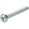 R-TECH 337203 Pozi Pan Head Machine Screws BZP M5 40mm - Pack of 100