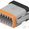 TE Connectivity Obudowa złącza pin żeńskiego na kabel DT06-12SA-CE05 1 szt. paczka