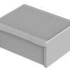 ABS enclosure, (L x W x H) 284 x 364 x 160 mm, light gray (RAL 7035), IP66, 96037675