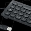 K79820WW Numeric keypad, USB, black