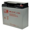Akumulator; kwasowy bezobsługowy AGM; MWL 18-12F; 12V; 18Ah; 181x77x167mm; śruba M5; MW POWER; 5,5kg; 10÷12 lat