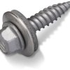Wkręt samowiercący ze stali nierdzewnej A2 do mocowania blach typ OC 6,0x25 mm z podkładką S16 250 szt. R-OCF-60025S16 RAWLPLUG
