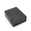 Obudowa uniwersalna 111 × 91 × 43 mm z ABS, czarna, z moletowanymi ściankami i panelami, KM-42N Maszczyk