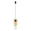 Lampa wisząca DROPS Naturalne drewno 11173 Nowodvorski