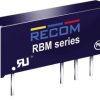 Przetwornica DC/DC, do PCB RECOM 5 V/DC 5 V/DC, -5 V/DC 100 mA 1 W Ilość wyjść: 2 x