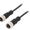 M12B05FL12BFLSB001 Kabel do czujników/automatyki 5PIN M12-M12 kod B-Profibus