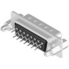 D-Sub plug, 15 pole, standard, equipped, straight, solder pin, DLS2XP4AA39X