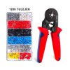 Praska do kabli zaciskarka do tulejek + 1200 końcówek