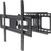 Manhattan 461283 TV wall mount for curved TVs tiltable swivelling adjustable