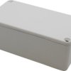 Aluminum die cast enclosure, (L x W x H) 112 x 60 x 42 mm, light gray (RAL 7035), IP54, 1590BSLG