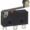 Łącznik Micro z dźwignią z rolką Omron SPDT IP67