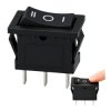 Przełącznik kołyskowy chwilowy - monostabilny KCD1- 21x15mm (ON)-OFF-(ON) 250V - 3PIN