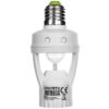 Czujnik ruchu CR-6, max. 60W, E27, AC220-240V, 50/60Hz, kąt działania 360*, zasięg 6m 2-3,5m, IP20