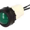 Lampka Kontrolna, Podświetlenie: Led (Zielony) D22pz