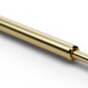 Standard test pin with probe, inner cone, Ø 1.37 mm, travel  4 mm, pitch 2.54 mm, L 24.7 mm, F56205S190L150