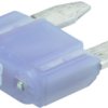 Automotive flat fuse, 3 A, 32 V, purple, (L x W x H) 10.9 x 3.8 x 16 mm, 0297003.WXNV