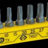 T4527 Bit Set TX Tamperproof, 8 pcs