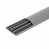 Listwa instalacyjna napodłogowa naścienna koryto podłogowe 75x18mm szara 2m 4/EB/KP 75x18