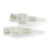 Przewód sieciowy Ethernet Patchcord UTP 5e 3m - szary
