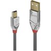LINDY 36633 USB cable USB 2.0 USB-A plug, USB-Mini-B plug 3.00 m Grey