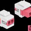 86818 Keystone module LC duplex socket > socket