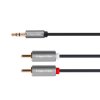 Przewód jack 3.5 - 2RCA 3.0m KM1216