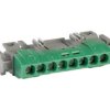 Listwa przyłączeniowa 8-otworów zielona IP2xZ-8 004832