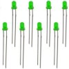 Dioda LED 3mm zielona 10szt