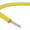 Przewód Instalacyjny H07v-U / Dy 1,5 750V Żólty Drut Elektrokabel /100M/