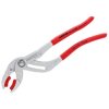 Knipex 81 13 250 SB Plastic Pipe Grip Pliers Plastic Jaws Chrome 250mm- 75mm Cap